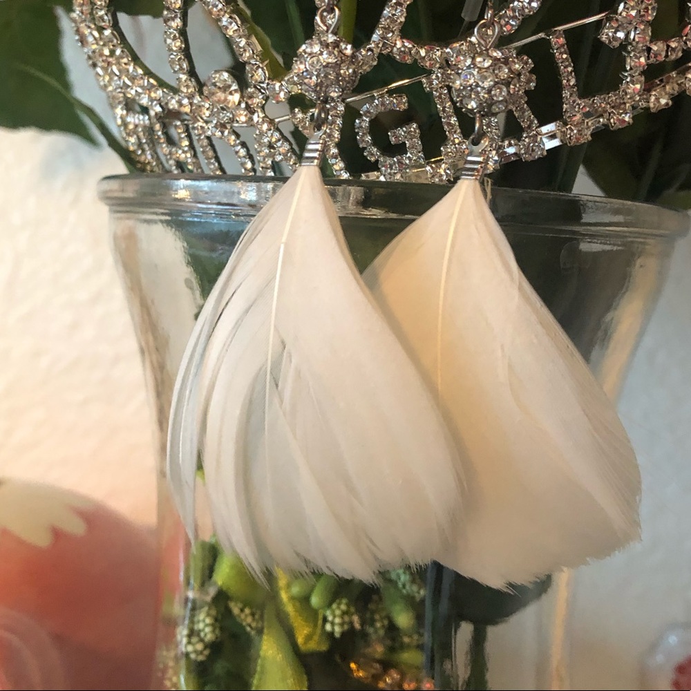 Feathered Earrings